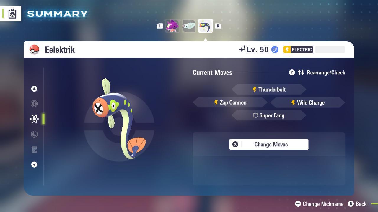Shiny EELEKTRIK Pokémon Legends ZA 6IV Competitive Battle Ready - Pokémon Legends: Z-A digital Pokémon trade image 3