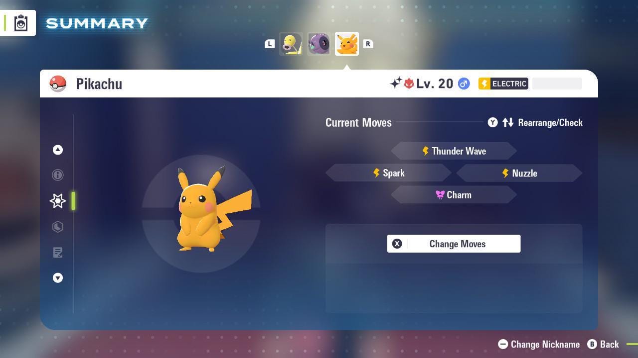 Shiny Alpha Pikachu Pokémon Legends ZA 6IV Competitive Battle Ready - Pokémon Legends: Z-A digital Pokémon trade image 4