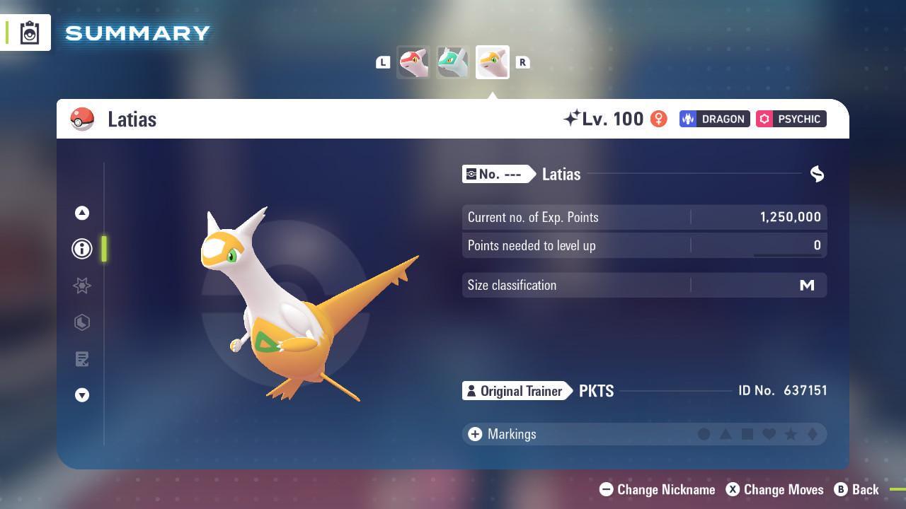 Shiny Latias Pokemon Legends Za Mega Dimension DLC 6IV Competitive Battle Ready - Pokémon Legends: Z-A digital Pokémon trade