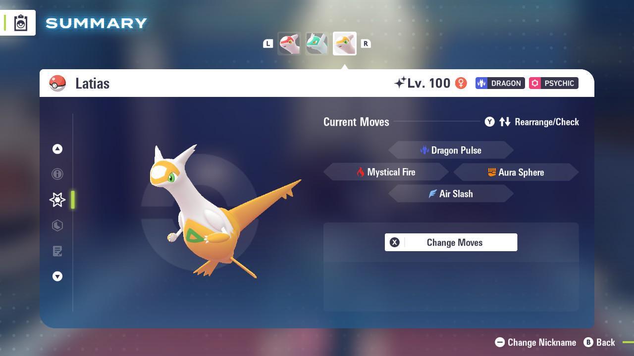Shiny Latias Pokemon Legends Za Mega Dimension DLC 6IV Competitive Battle Ready - Pokémon Legends: Z-A digital Pokémon trade