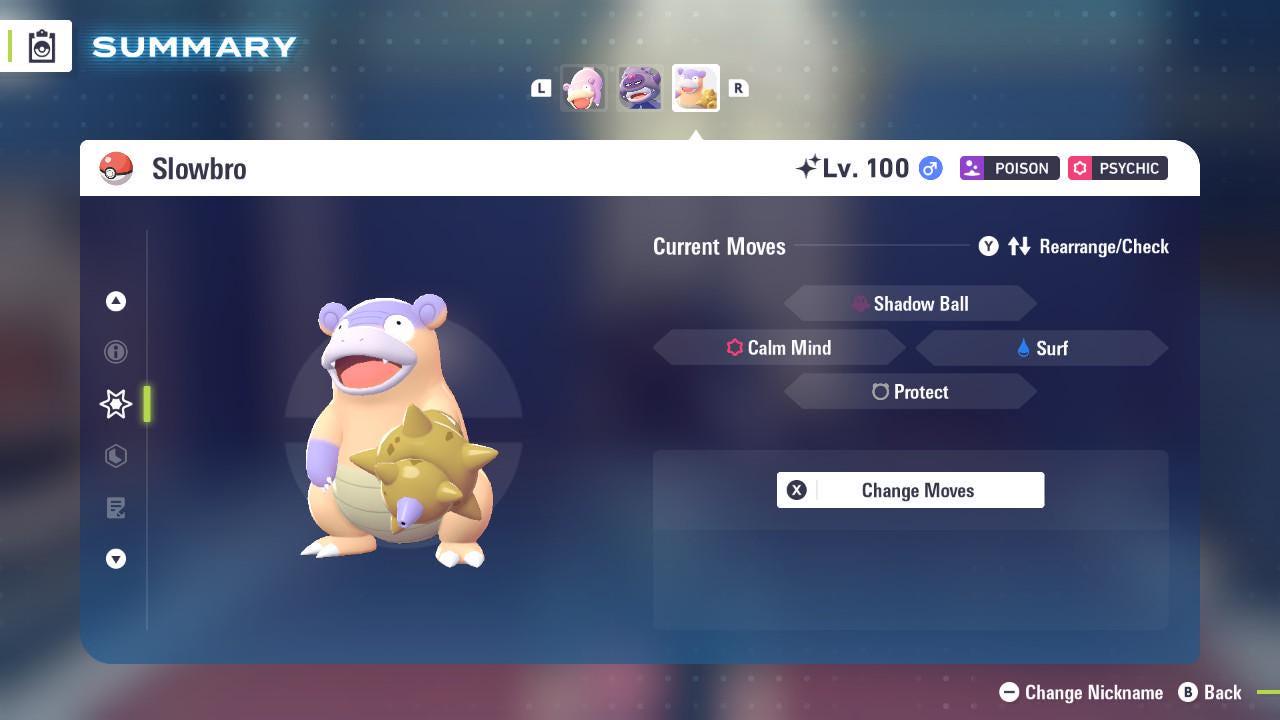 Pokemon Za Shiny 6IV GALARIAN SLOWBRO Pokémon Legends ZA 6IV Competitive Battle - Pokémon Legends: Z-A digital Pokémon trade