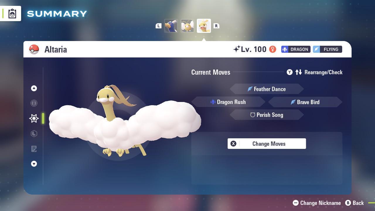 Shiny ALTARIA Pokémon Legends ZA 6IV Competitive Battle Ready - Pokémon Legends: Z-A digital Pokémon trade image 4