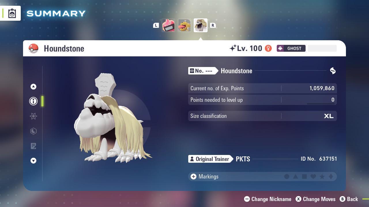 Shiny Houndstone Pokemon Legends ZA Mega Dimension DLC 6IV Competitive Battle - Pokémon Legends: Z-A digital Pokémon trade