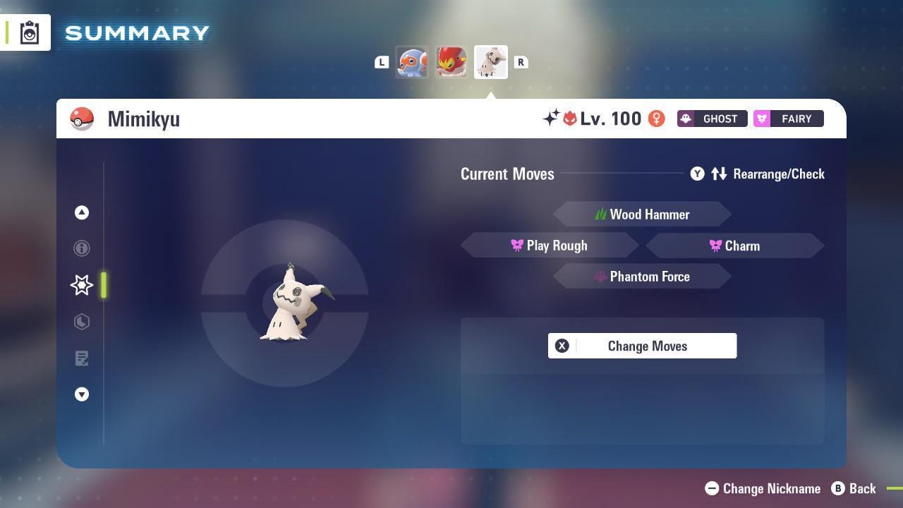 Alpha Mimikyu Shiny 6IV Pokemon Legends ZA Mega Dimension DLC Pokemon Legends Za - Pokémon Legends: Z-A digital Pokémon trade