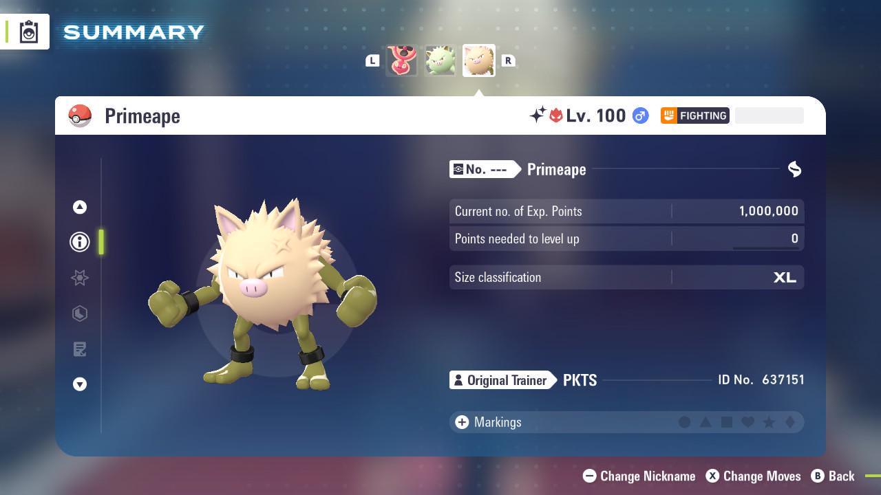 Shiny Alpha Primeape Pokemon Legends Za Mega Dimension DLC 6IV Competitive Battle - Pokémon Legends: Z-A digital Pokémon