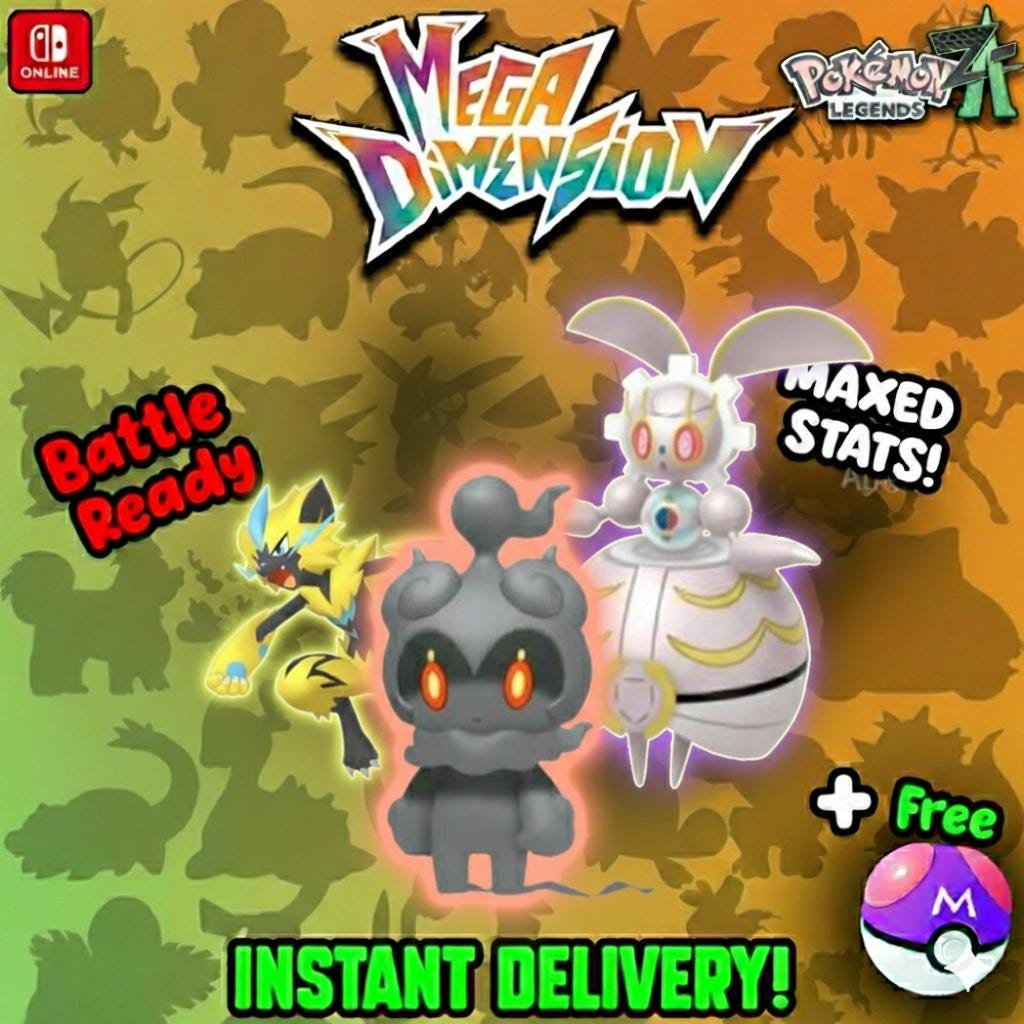 Pokemon ZA Mythical Trio Alola Pack Shiny 6IV Pokémon Legends ZA 6IV Competitive - Pokémon Legends: Z-A digital Pokémon trade
