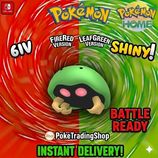 SHINY KABUTO Pokémon FireRed LeafGreen 6IV Competitive Battle Ready