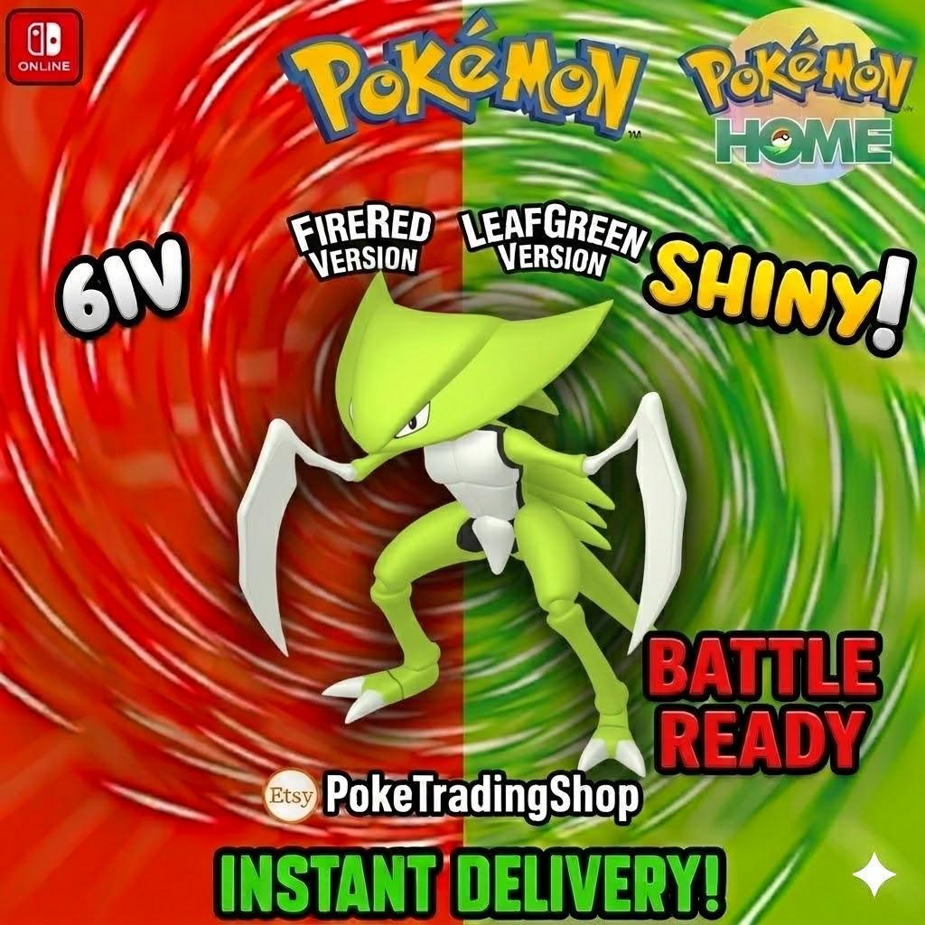 SHINY KABUTOPS Pokémon FireRed LeafGreen 6IV Competitive Battle Ready - Pokémon HOME digital Pokémon trade by PokeTradingShop
