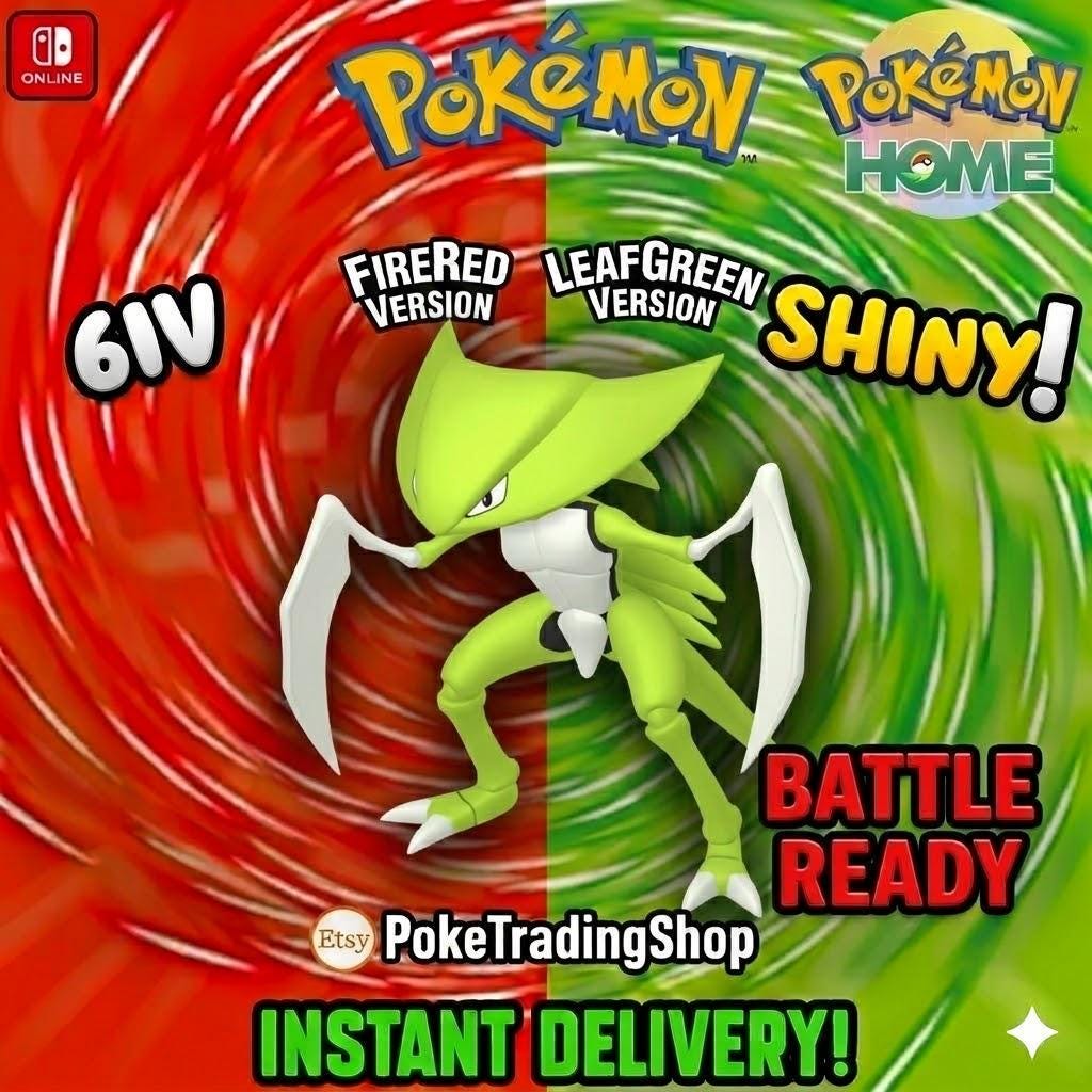 SHINY KABUTOPS Pokémon FireRed LeafGreen 6IV Competitive Battle Ready