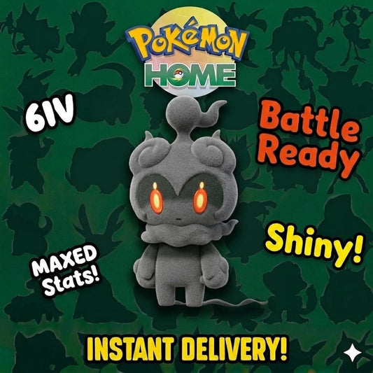 Shiny Marshadow 6IV – Pokémon HOME Trade – Battle Ready - Pokémon HOME digital Pokémon trade by PokeTradingShop