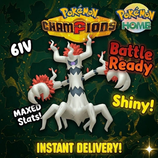 Shiny Trevenant Pokémon Champions 6IV Competitive Battle Ready - Pokémon HOME digital Pokémon trade by PokeTradingShop