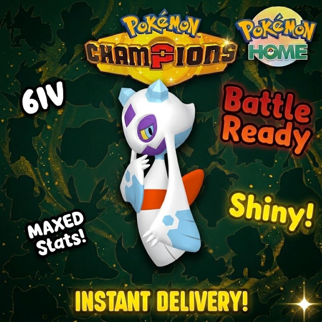 Shiny Froslass Pokémon Champions 6IV Competitive Battle Ready - Pokémon HOME digital Pokémon trade by PokeTradingShop