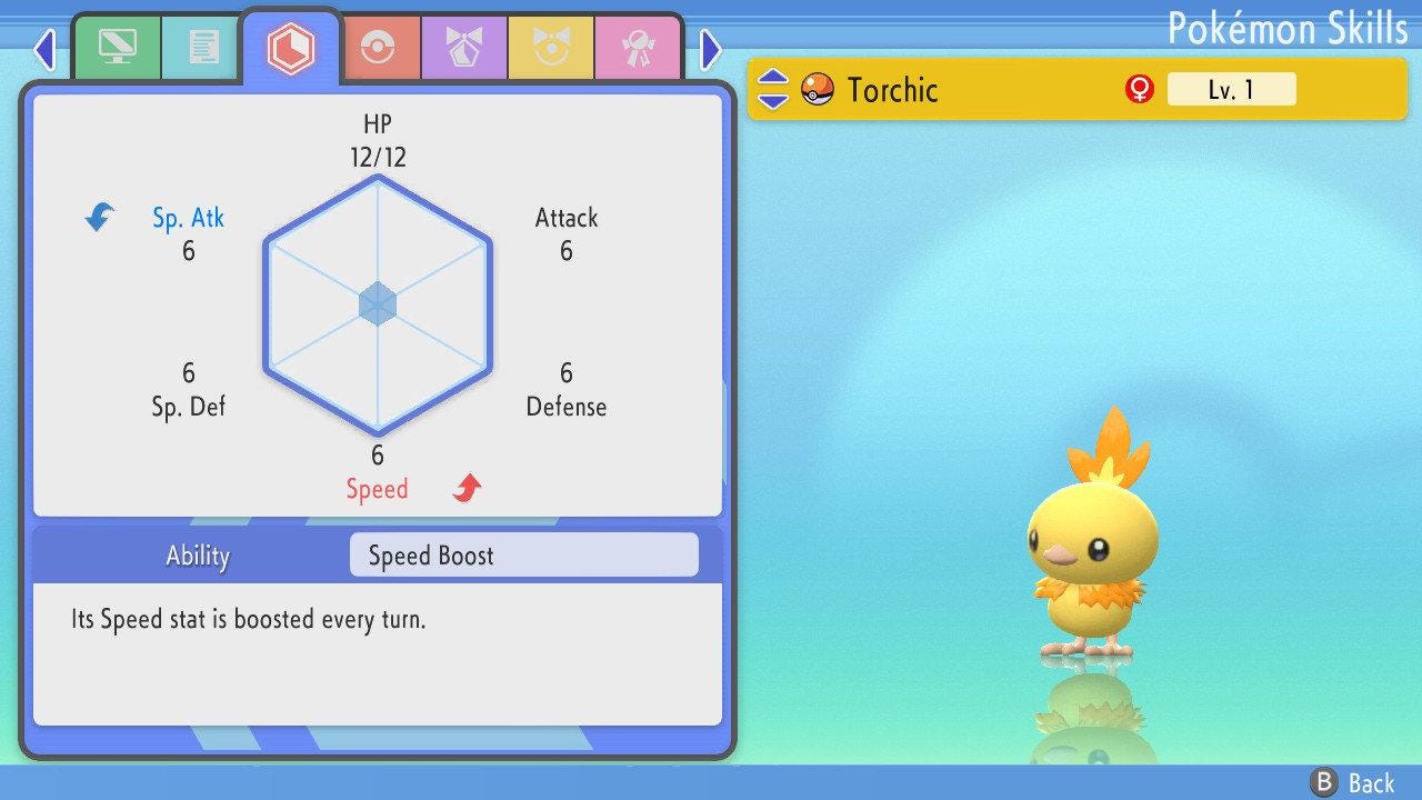 SHINY 6IV TORCHIC Pokemon Brilliant Diamond Shining Pearl 6IV Competitive Battle - Pokémon Brilliant Diamond & Shining Pearl