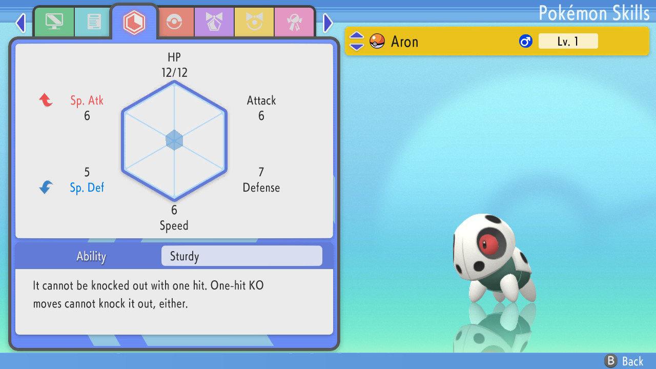 SHINY 6IV ARON Pokémon Brilliant Diamond and Shining Pearl 6IV Competitive Battle - Pokémon Brilliant Diamond & Shining Pearl