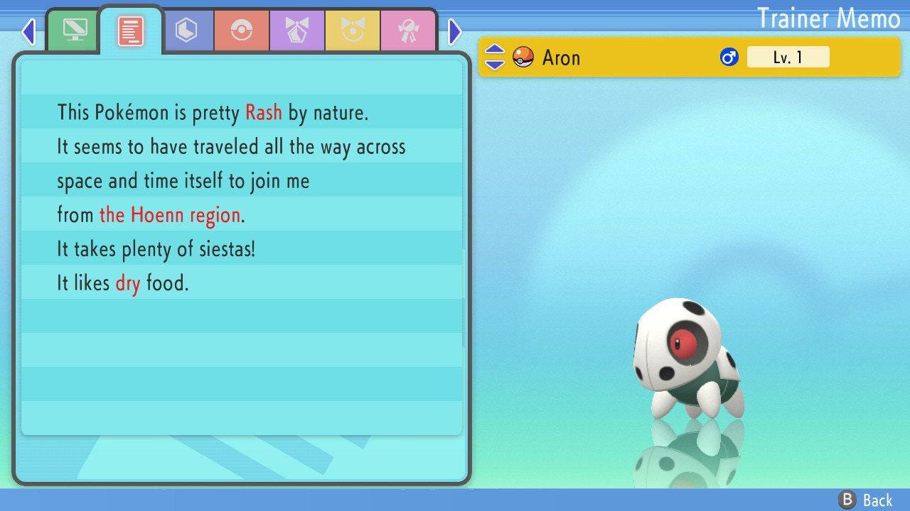SHINY 6IV ARON Pokémon Brilliant Diamond and Shining Pearl 6IV Competitive Battle - Pokémon Brilliant Diamond & Shining Pearl