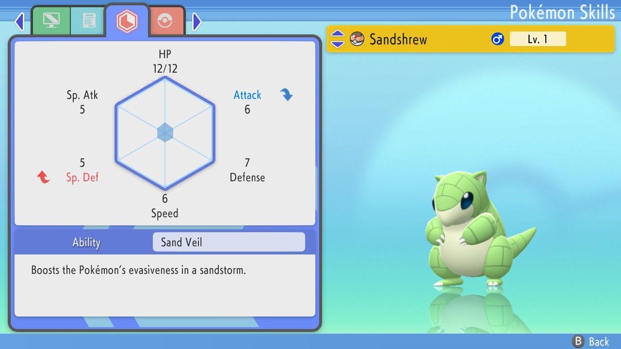 Shiny SANDSHREW Pokemon Brilliant Diamond Shining Pearl 6IV Competitive Battle - Pokémon Brilliant Diamond & Shining Pearl