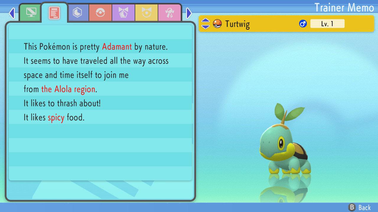 Shiny Turtwig 6IV Switch 2 BDSP Pokémon Brilliant Diamond Shining Pearl Battle - Pokémon Brilliant Diamond & Shining Pearl