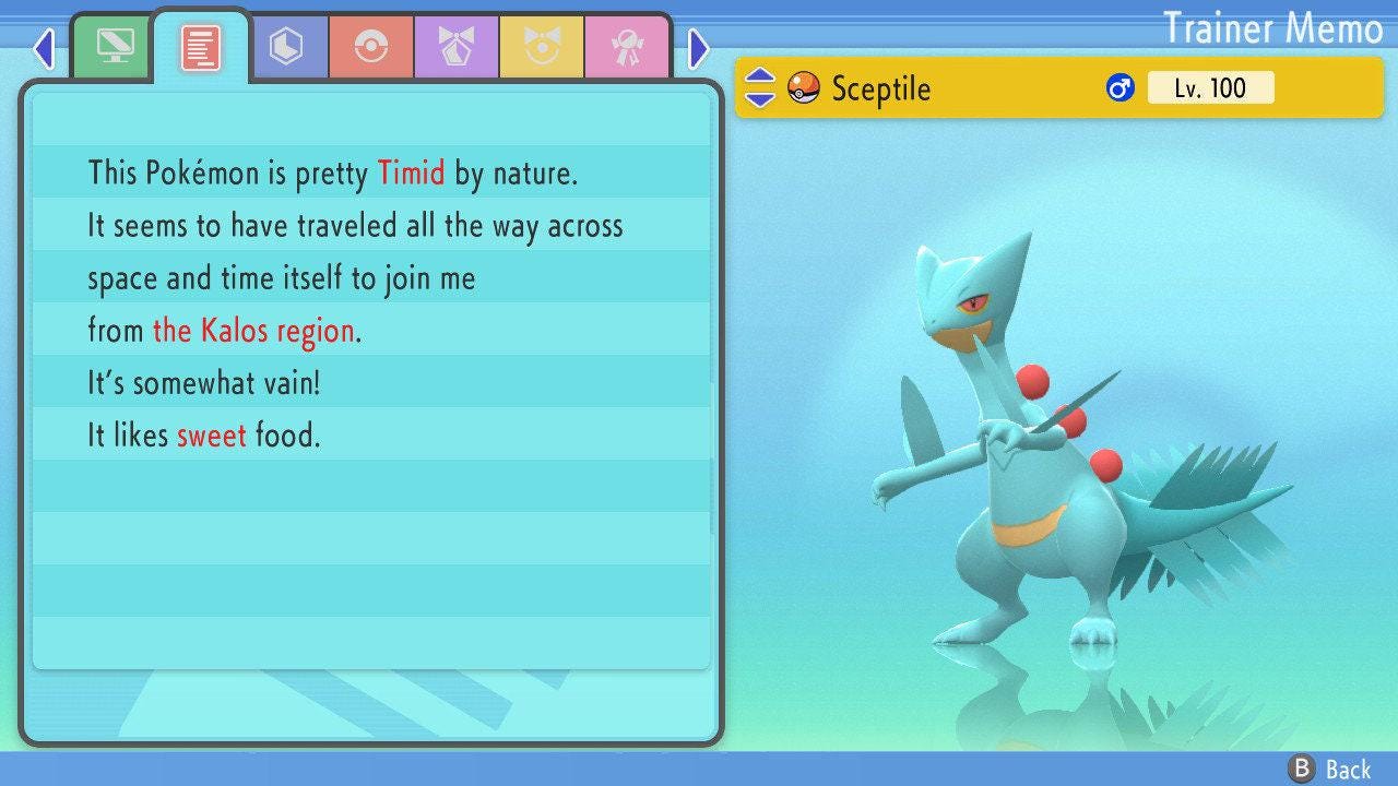 SHINY 6IV SCEPTILE Pokemon Brilliant Diamond Shining Pearl 6IV Competitive Battle - Pokémon Brilliant Diamond & Shining Pearl