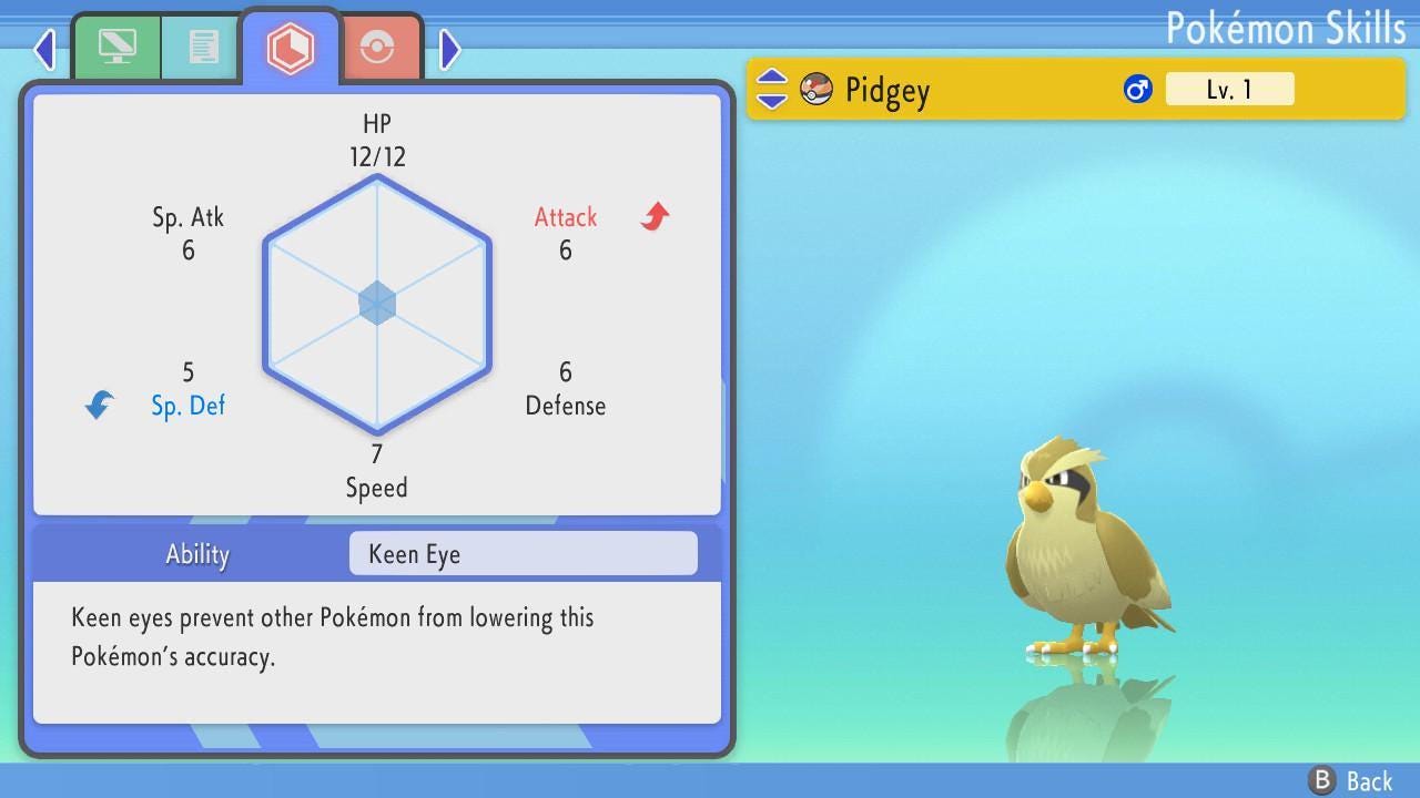 Shiny PIDGEY Pokemon Brilliant Diamond Shining Pearl 6IV Competitive Battle Ready - Pokémon Brilliant Diamond & Shining Pearl