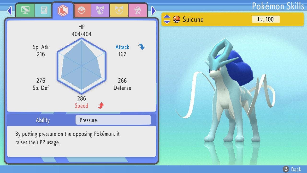 SHINY 6IV SUICUNE Pokemon Brilliant Diamond Shining Pearl 6IV Competitive Battle - Pokémon Brilliant Diamond & Shining Pearl