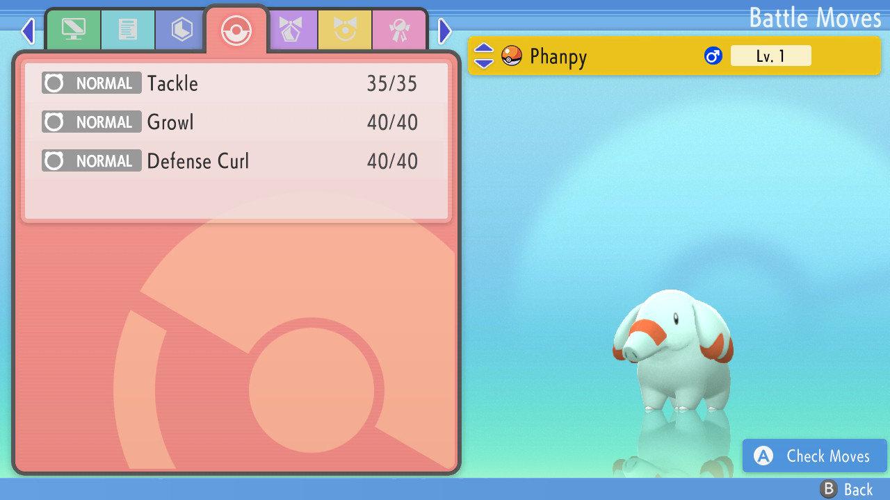 SHINY 6IV PHANPY Pokémon Brilliant Diamond and Shining Pearl 6IV Competitive - Pokémon Brilliant Diamond & Shining Pearl