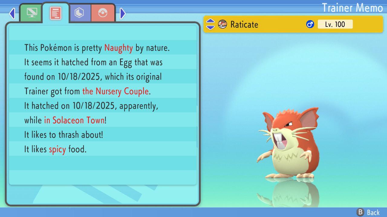 Shiny RATICATE Pokemon Brilliant Diamond Shining Pearl 6IV Competitive Battle - Pokémon Brilliant Diamond & Shining Pearl