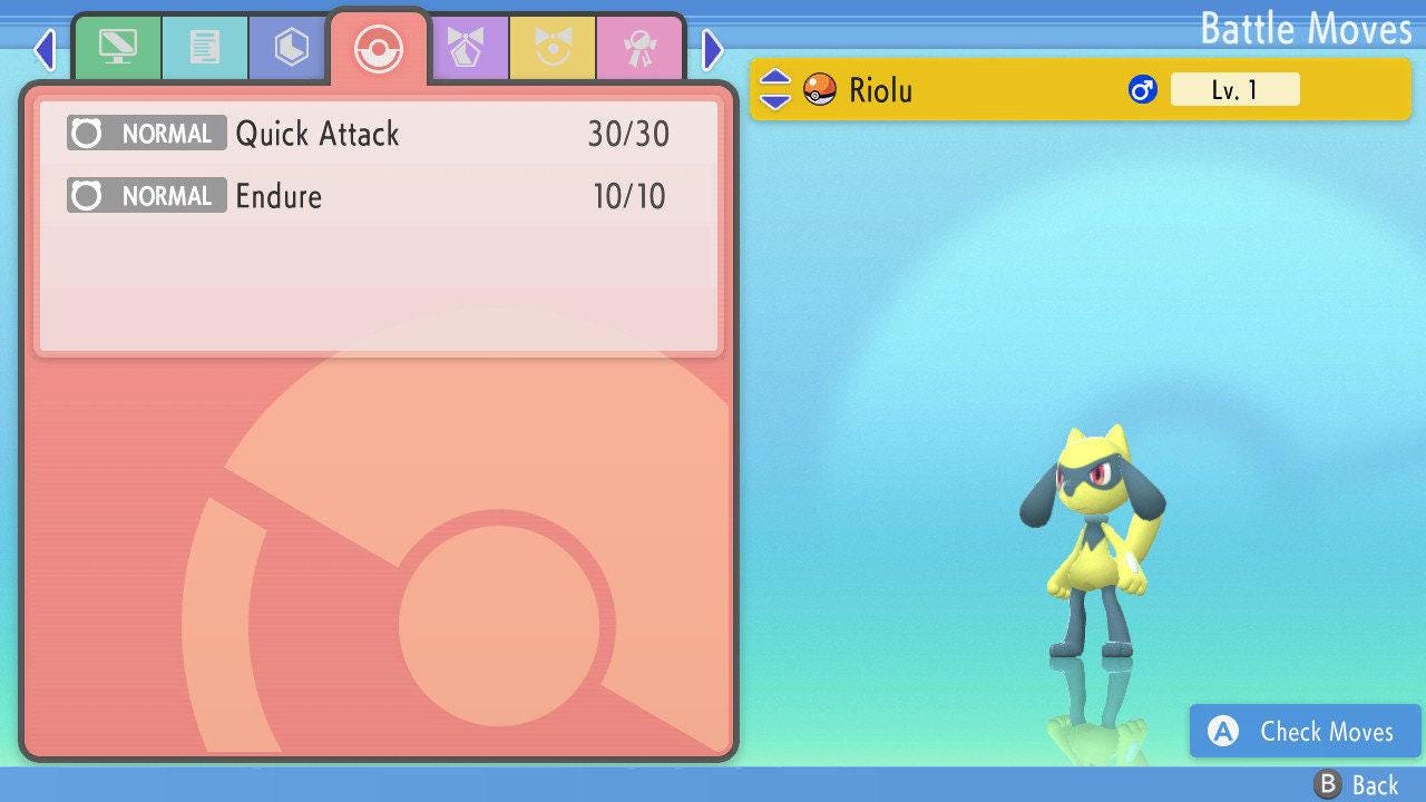 SHINY 6IV RIOLU Pokémon Brilliant Diamond and Shining Pearl 6IV Competitive Battle - Pokémon Brilliant Diamond & Shining