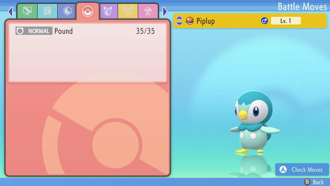 Shiny Piplup 6IV Switch 2 BDSP Pokémon Brilliant Diamond Shining Pearl Battle - Pokémon Brilliant Diamond & Shining Pearl