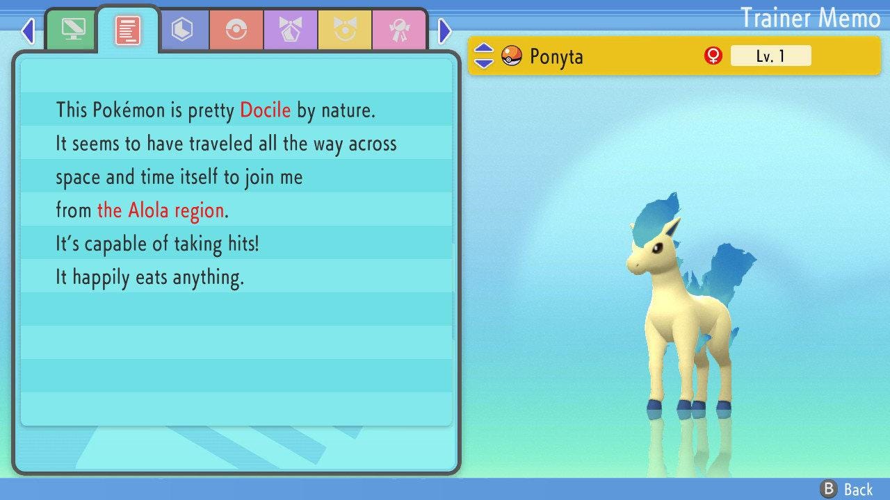 SHINY 6IV PONYTA Pokémon Brilliant Diamond and Shining Pearl 6IV Competitive - Pokémon Brilliant Diamond & Shining Pearl
