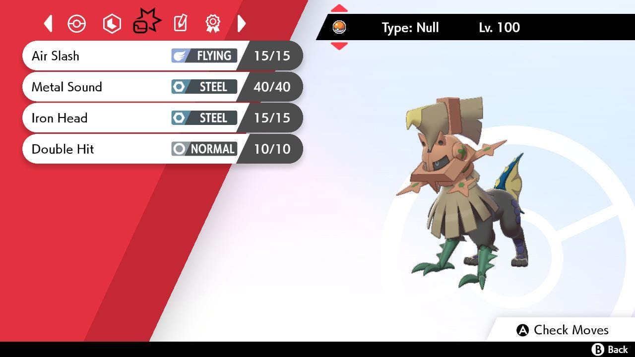 Shiny 6IV TYPE: NULL Pokemon Sword Shield 6IV Competitive Battle Ready - Pokémon Sword & Shield digital Pokémon trade image 3