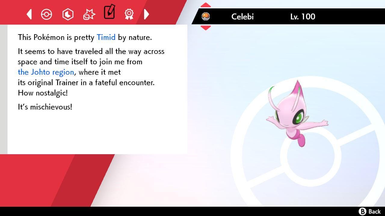 Shiny CELEBI Pokemon Sword Shield 6IV Competitive Battle Ready - Pokémon Sword & Shield digital Pokémon trade image 4