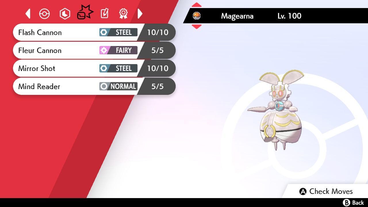 Non Shiny MAGEARNA Pokemon Sword Shield 6IV Competitive Battle Ready - Pokémon Sword & Shield digital Pokémon trade image 3