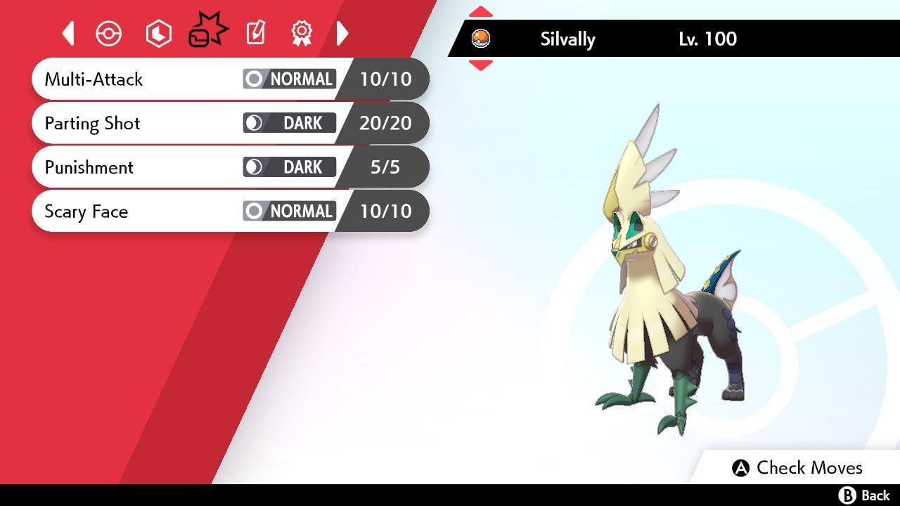 Shiny SILVALLY Pokemon Sword Shield 6IV Competitive Battle Ready - Pokémon Sword & Shield digital Pokémon trade image 3
