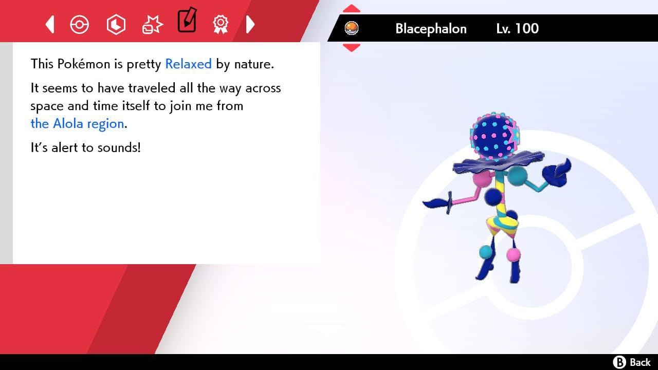 Shiny BLACEPHALON Pokemon Sword Shield 6IV Competitive Battle Ready - Pokémon Sword & Shield digital Pokémon trade image 4