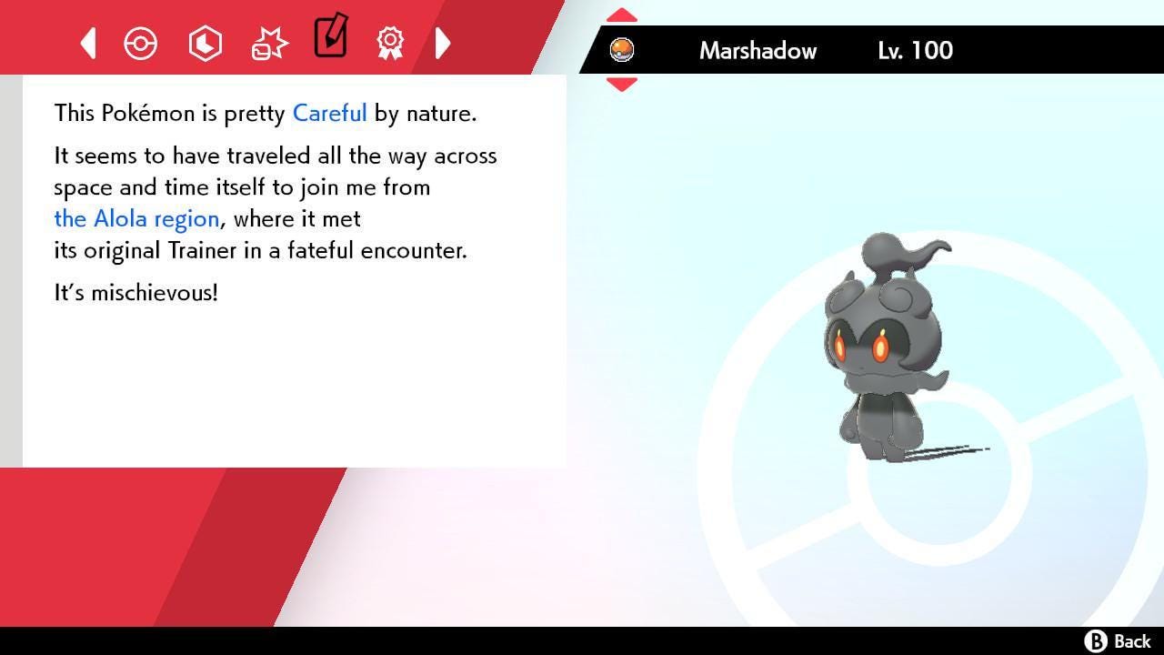 Non Shiny MARSHADOW Pokemon Sword Shield 6IV Competitive Battle Ready - Pokémon Sword & Shield digital Pokémon trade image 4