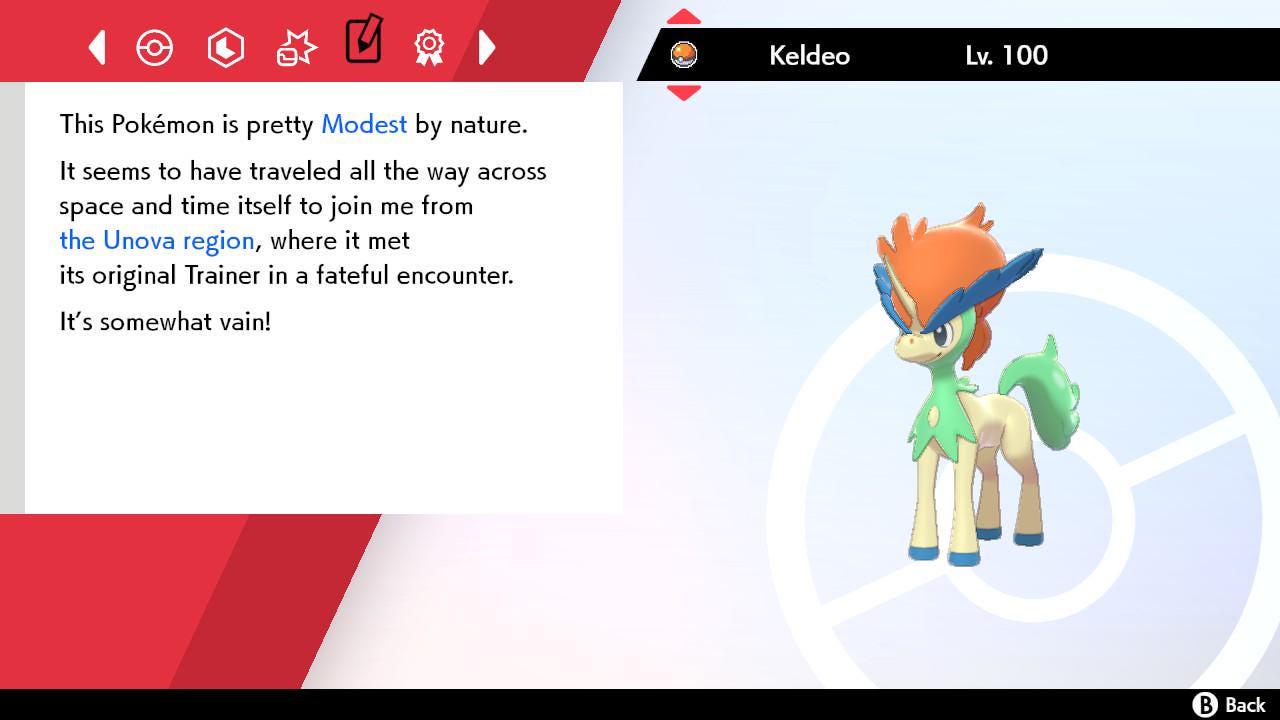 Shiny KELDEO Pokemon Sword Shield 6IV Competitive Battle Ready - Pokémon Sword & Shield digital Pokémon trade image 4
