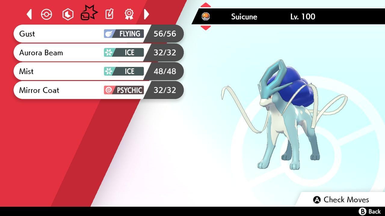 Shiny SUICUNE Pokemon Sword Shield 6IV Competitive Battle Ready - Pokémon Sword & Shield digital Pokémon trade image 3