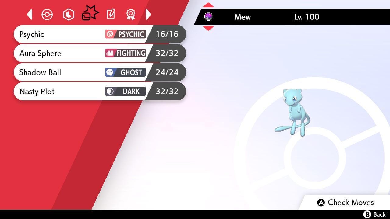 Shiny MEW Pokemon Sword Shield 6IV Competitive Battle Ready - Pokémon Sword & Shield digital Pokémon trade image 3