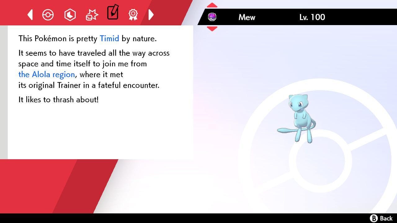 Shiny MEW Pokemon Sword Shield 6IV Competitive Battle Ready - Pokémon Sword & Shield digital Pokémon trade image 4