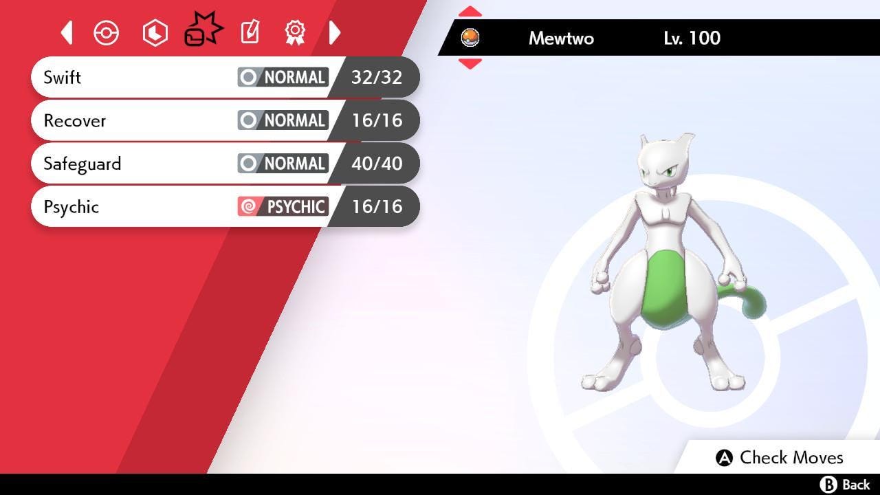 Shiny MEWTWO Pokemon Sword Shield 6IV Competitive Battle Ready - Pokémon Sword & Shield digital Pokémon trade image 3