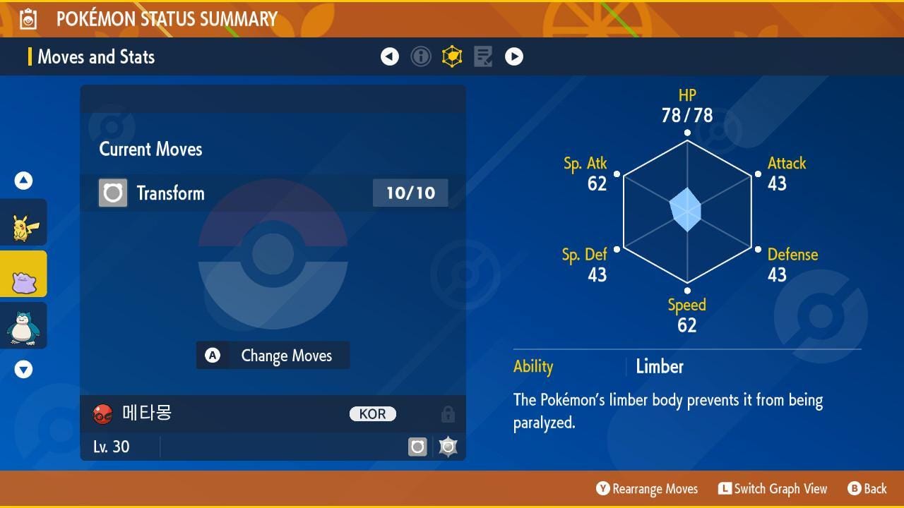 Shiny Event Pokemon Town 250425 Ditto Pokémon Legends ZA 6IV Competitive Battle - Pokémon Scarlet & Violet digital Pokémon