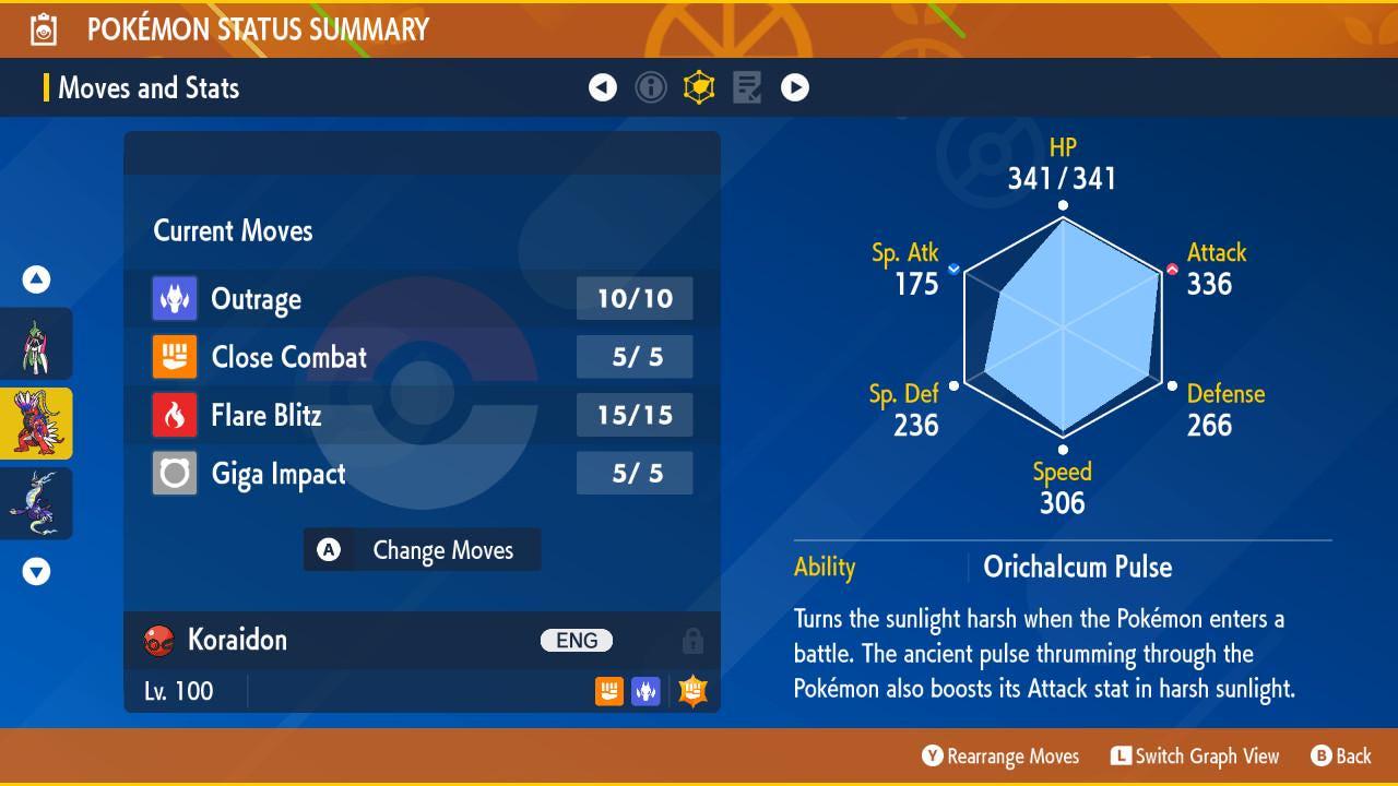 Shiny 6IV Koraidon GameStop Event Pokémon Scarlet Violet Competitive Battle Ready - Pokémon Scarlet & Violet digital Pokémon