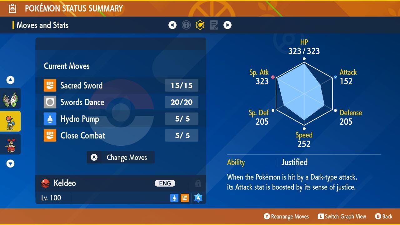 Shiny 6IV Keldeo HOME Event Switch 2 Scarlet Violet Pokémon Battle Ready Free - Pokémon Scarlet & Violet digital Pokémon