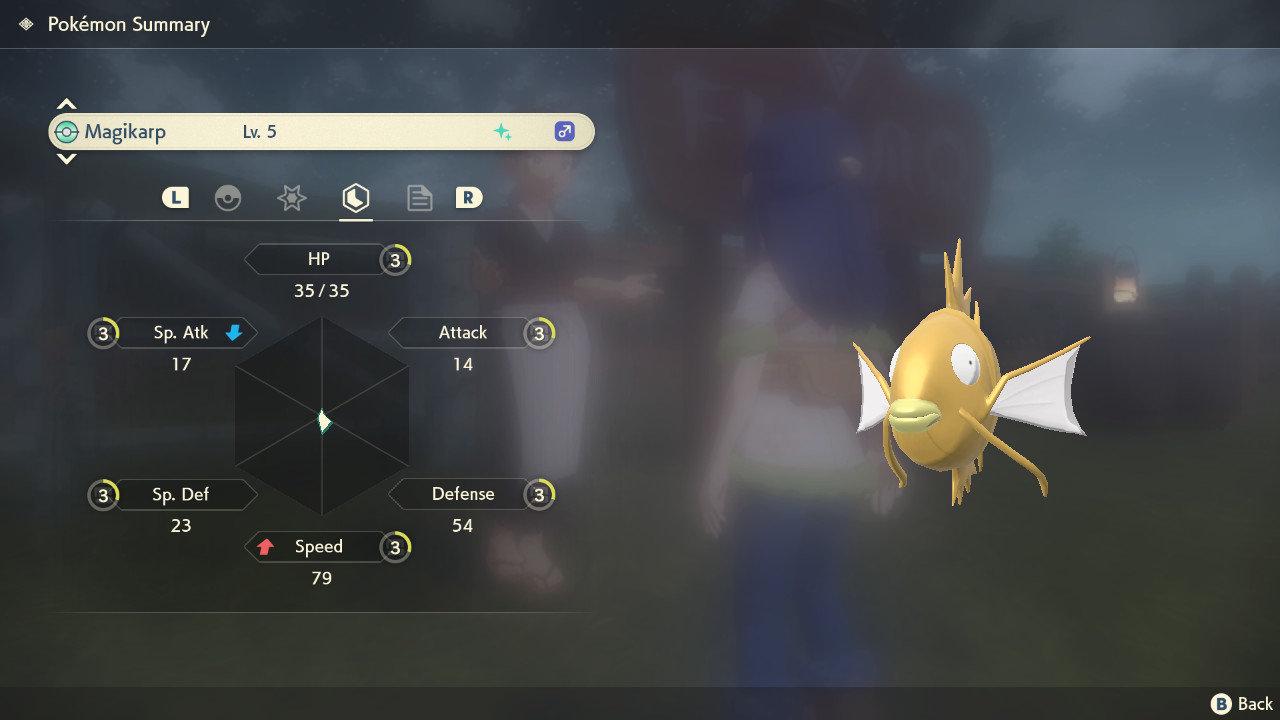 Shiny MAGIKARP Pokemon Legends Arceus 6IV Competitive Battle Ready - Pokémon Legends: Arceus digital Pokémon trade image 3