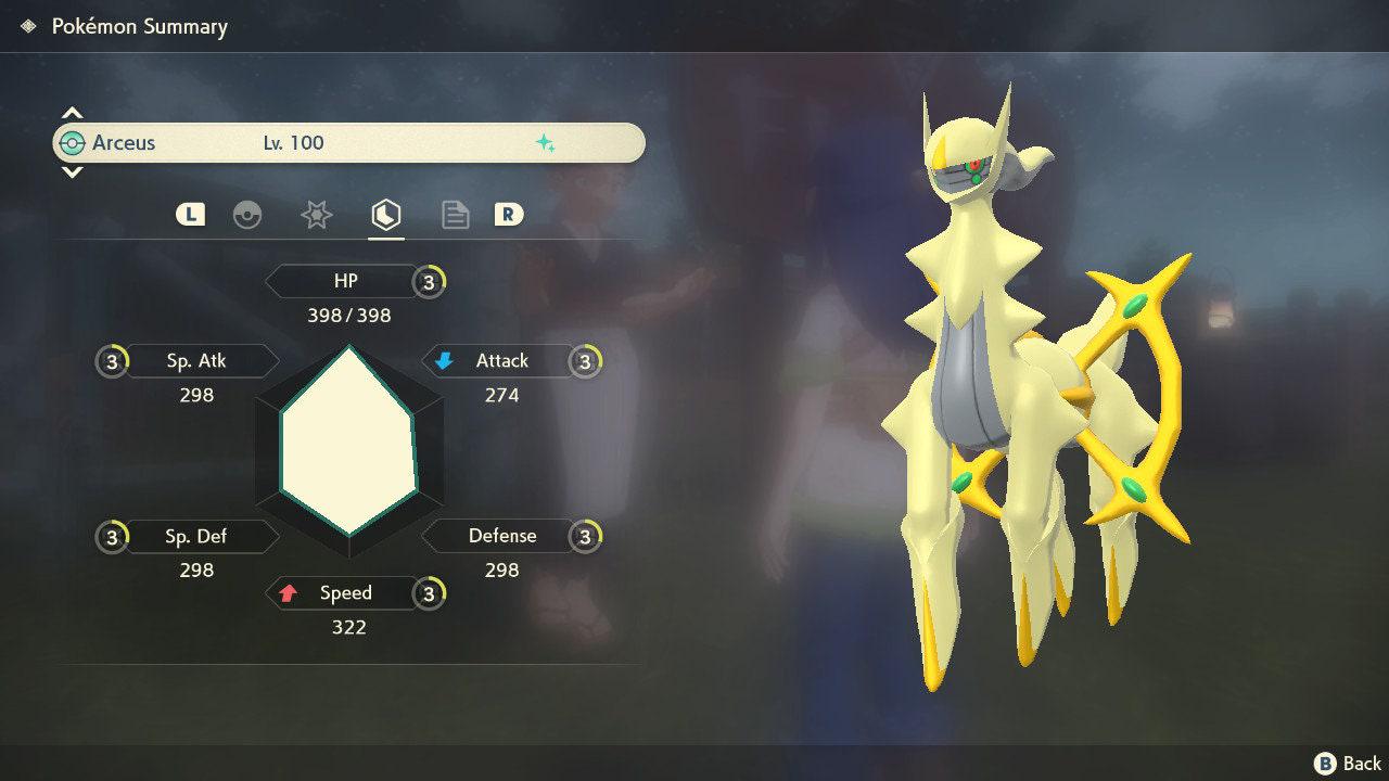 Shiny Arceus Pokemon Legends Arceus 6IV Competitive Battle Ready - Pokémon Scarlet & Violet digital Pokémon trade image 3