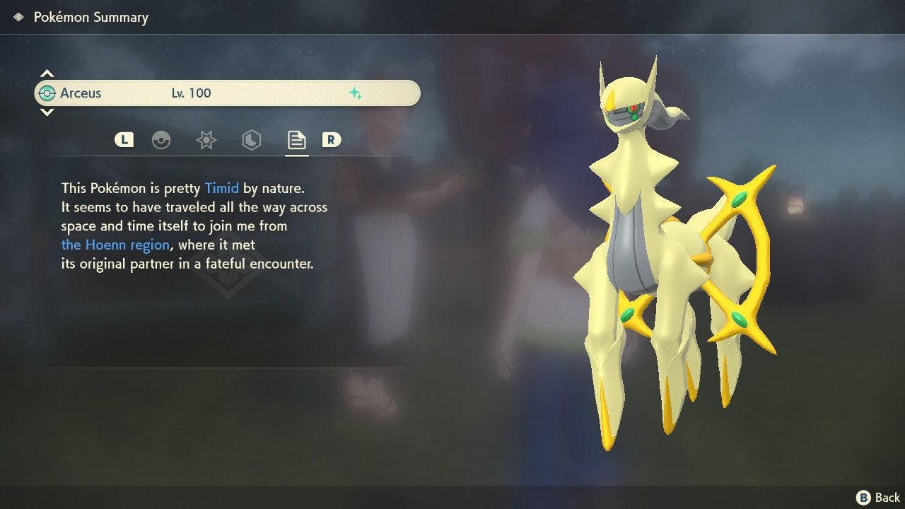 Shiny Arceus Pokemon Legends Arceus 6IV Competitive Battle Ready - Pokémon Scarlet & Violet digital Pokémon trade image 5