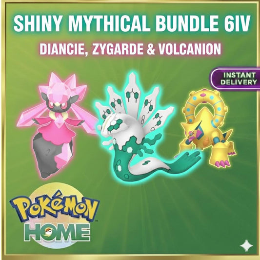 Pokemon HOME Mythical Bundle Set Custom Ot Event Sv Trade FAST DELIVERY Ready - Pokémon Legends: Z-A digital Pokémon trade by