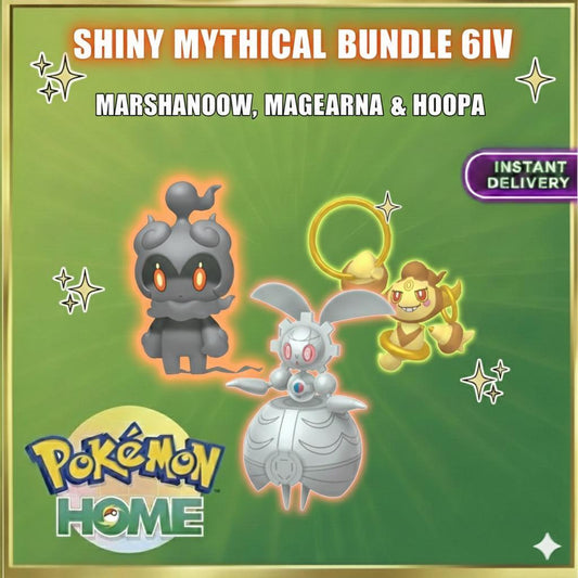 Pokemon HOME Mythical Bundle Set Custom Ot Event Sv Trade FAST DELIVERY Ready - Pokémon Legends: Z-A digital Pokémon trade by
