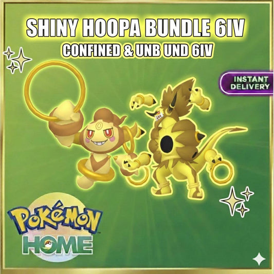 Pokemon HOME Hoopa Double Form Bundle Custom Ot Event Sv Trade FAST DELIVERY Ready - Pokémon Legends: Z-A digital Pokémon