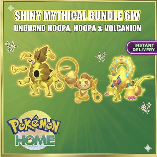 Pokemon HOME Mythical Bundle Set Custom Ot Event Sv Trade FAST DELIVERY Ready - Pokémon Legends: Z-A digital Pokémon trade by